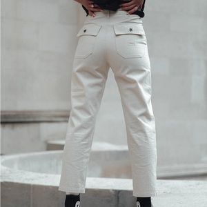 NWT P&CO SERVICE FATIGUE PANTS ECRU